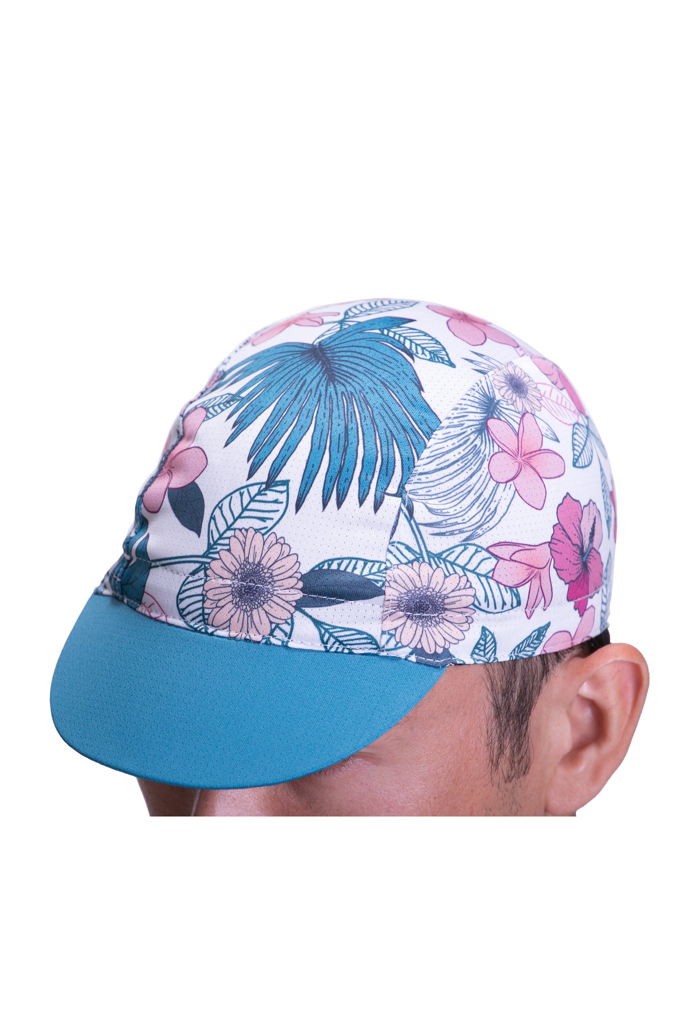 Botanical Cycling Cap - Zephyr White