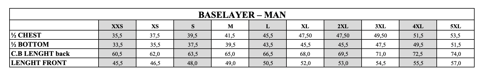 Men's Base Layer Core - White