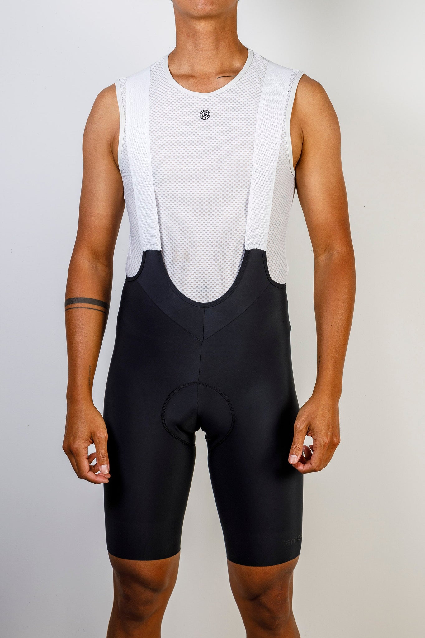 Men's seamless bib-short