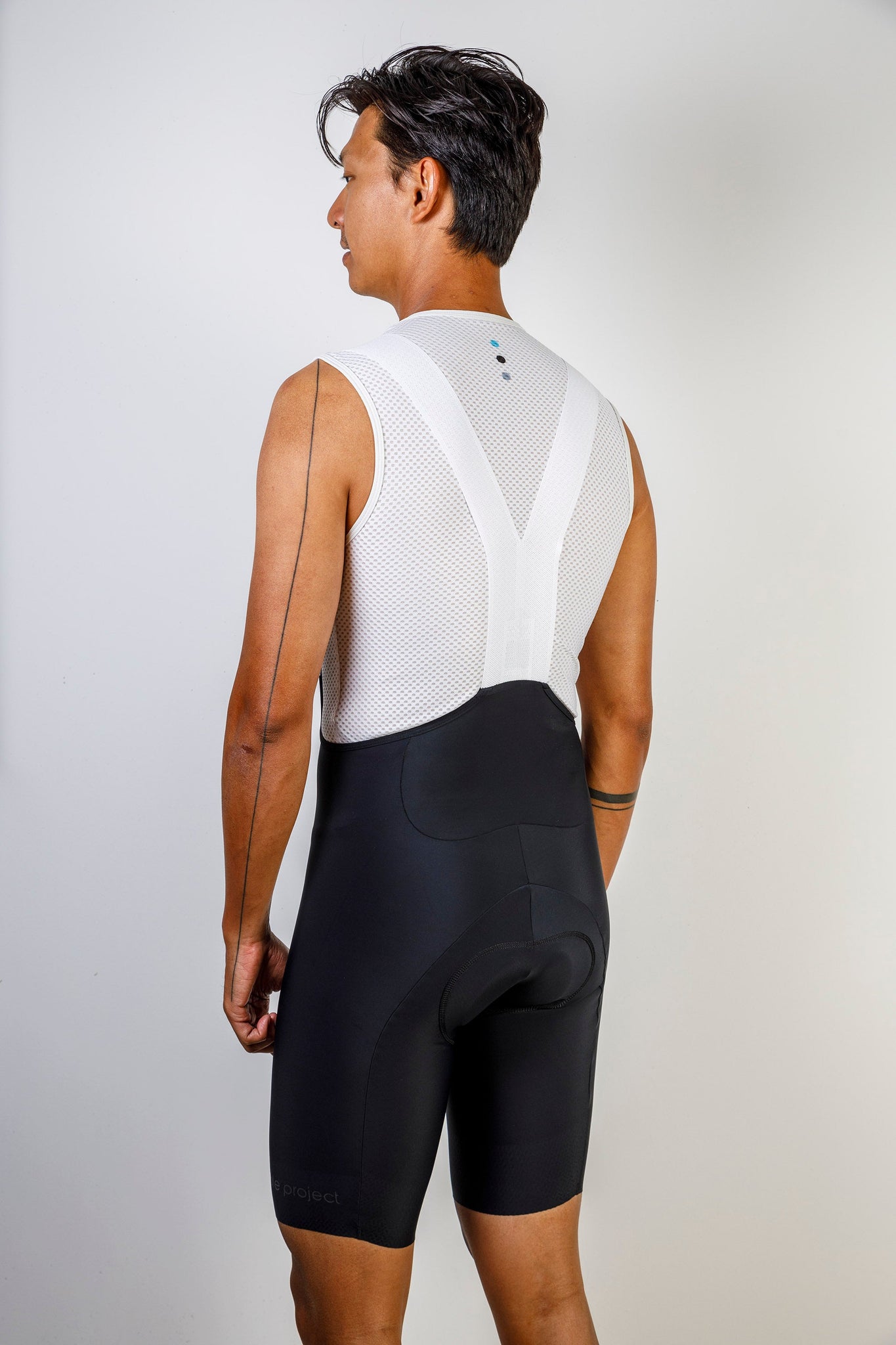 Men's seamless bib-short