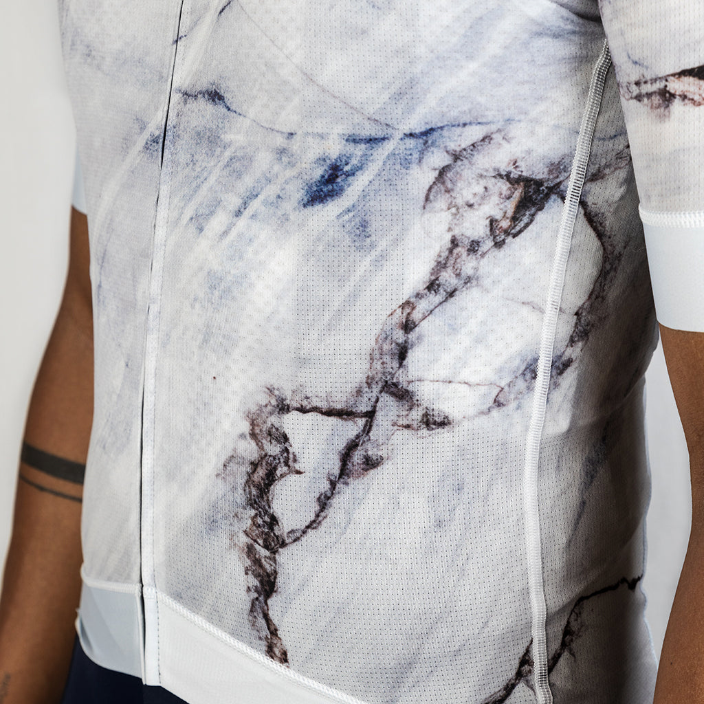 Men's MRBL Jersey 2021 - Carrara white